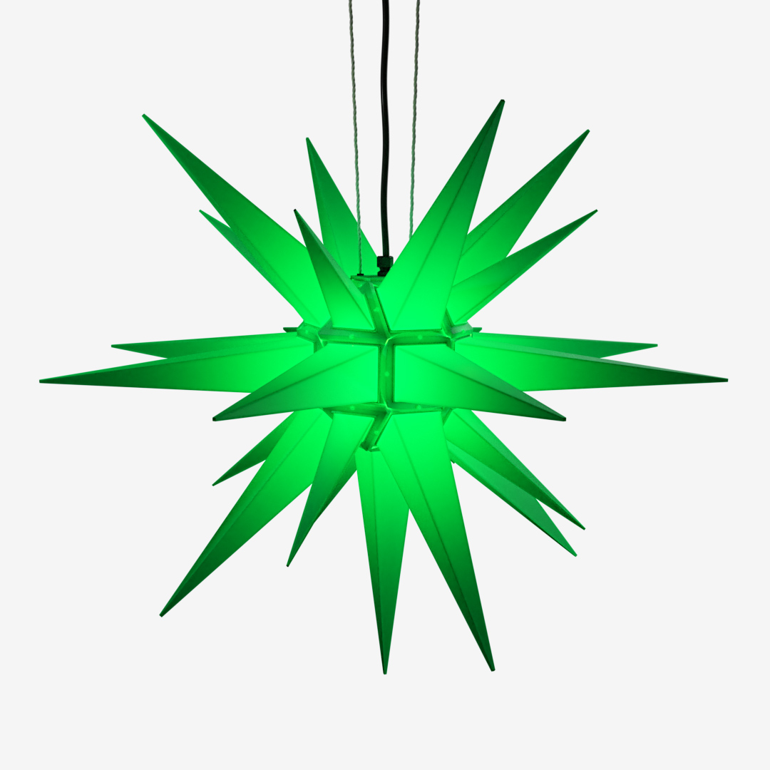 3везда Гернгута (Ø 130 см), зелёная